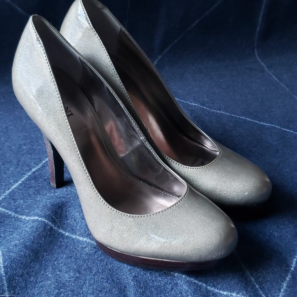 Alfani Silver Shoes